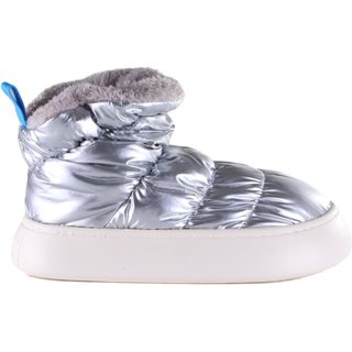 Infantil - Pantufa Bota Feminina Flowfa Serena Prata Incolor
