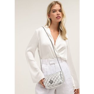 Bolsa Capodarte Matelassê Prata