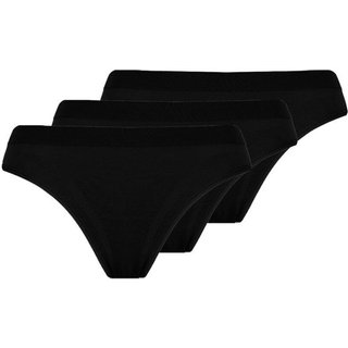 Kit com 3 Calcinhas Biquíni Loba 40907-001 Preto