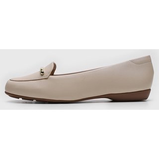 Mocassim Flat Modare Liso Off-White