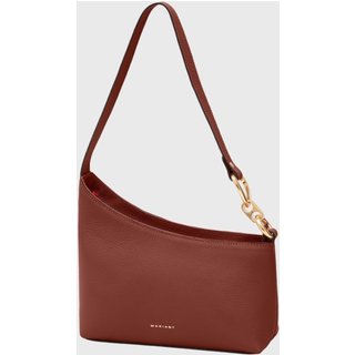 Bolsa Shoulder Couro Mariart Lírio Terracota