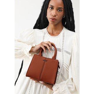 Bolsa Tiracolo Feminina Colcci Tote Alça Dupla Caramelo