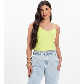 Blusa de Alça Infinita Cor Verde