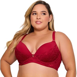 Sutiã Plus Size Renda Reforçado Sustentação Nayane Rodrigues