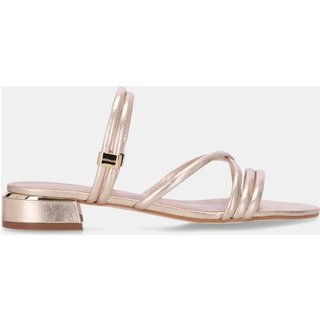 Chinelo Couro Laminati Ouro - 80910013 Luz Da Lua Dourado