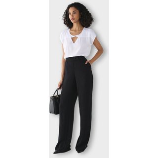 Calça Alfaiataria Wide Leg Feminina Preto