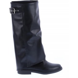 Any - Bota Chelsea Preta 2 em 1 Capa Removível Preto