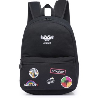 Mochila Feminina Reforçada Escolar Fashion Preto