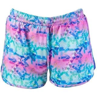 Shorts Feminino BT Series Mormaii Estampado Azul/Rosa