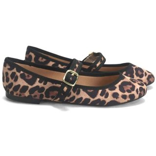 Sapatilha Boneca Animal Print Ana Mello Estilo e Conforto Incolor