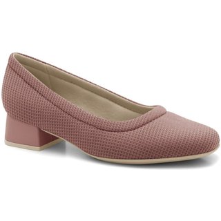 Sapato Social Feminino Rosê Comfortflex 2495422-2