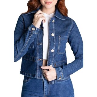 Jaqueta Jeans Sawary - 279140 - Azul - Sawary