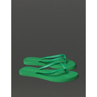 Chinelo Feminino Basic Calvin Klein Jeans - Verde Médio Calvin Klein Jeans