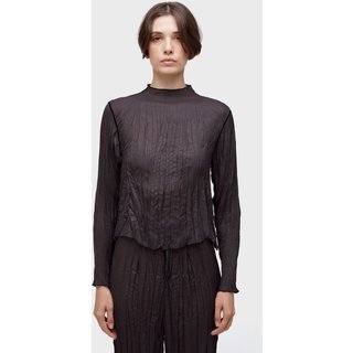Blusa wrinkle satin double face OSKLEN