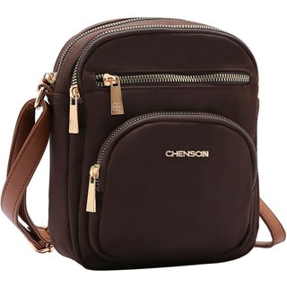 Bolsa Feminina Chenson Microfiber Café 3184588