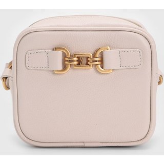 Bolsa Transversal Santa Lolla Alça Ajustavel Branca