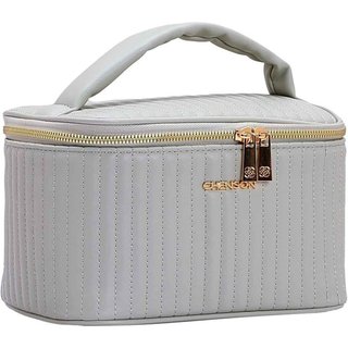 Necessaire Feminina Chenson Original Frasqueira Viagem Cinza 0484915
