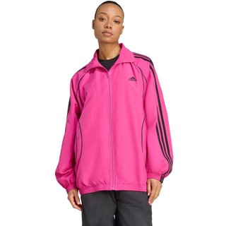 Jaqueta Teamgeist Adicolor Woven Oversized adidas Originals Rosa
