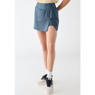 Saia Shorts Feminina HOPE RESORT Fenda Azul