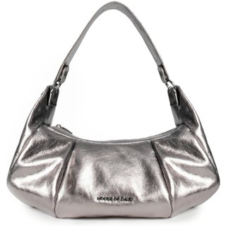 Bolsa Feminina Em Couro Tiracolo Ônix “Kássia Oliveira”