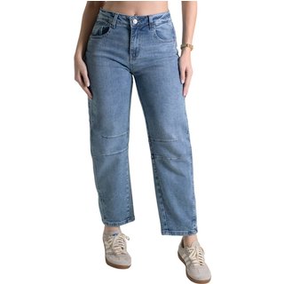 Calça Jeans Sawary Barrel - 279852 - Azul - Sawary