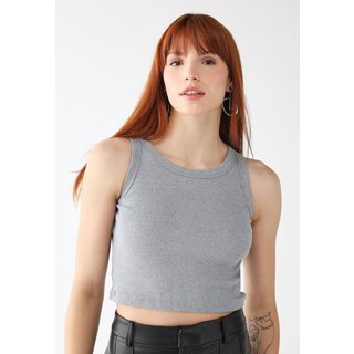 Cropped Levosch Regata Ribana Cinza