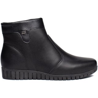 Bota Feminina Campesí Cano Curto Napa Preto