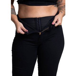 Calça Sarja Sawary Plus Size Super Lipo - 265870 - Preto - Sawary