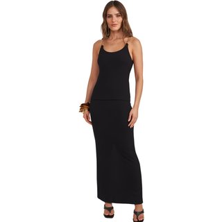 Regata Slim Colcci Com Alças De Metal