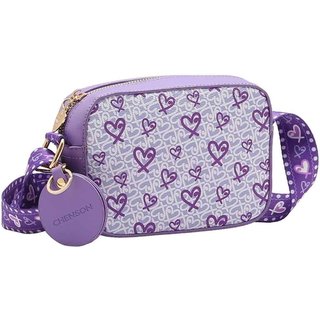 Bolsa Feminina Chenson Original Little Heart Transversal Lilas 3484968