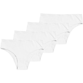 Kit com 4 Calcinhas Biquíni Hope 38840 Branco