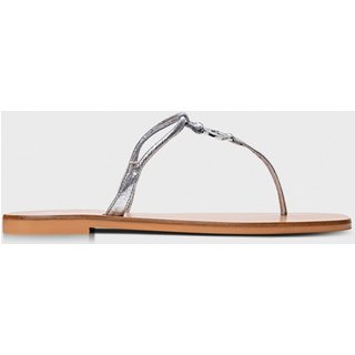 Chinelo Flat Carrano 793003 Prata