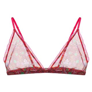 Sutiã Lenço Tule Stella JOGE Triângulo Vermelho