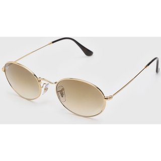 Óculos de Sol Feminino Ray-Ban Oval Dourado