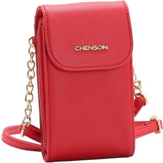 Bolsa Feminina Chenson Transversal Vermelho
