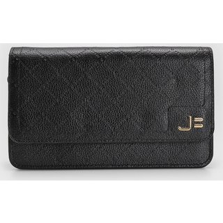 Bolsa Feminina Jorge Bischoff Pequena Texturizada Preta