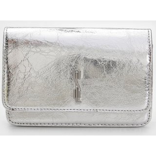 Bolsa Transversal Santa Lolla Alça Ajustável Prata