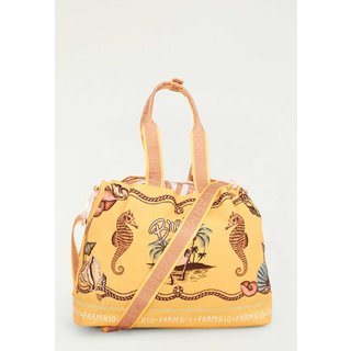 Bolsa Feminina FARM Estampa Carioca Souveni Amarela