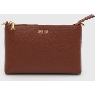 Bolsa Feminina Santa Lolla Pequena Marrom
