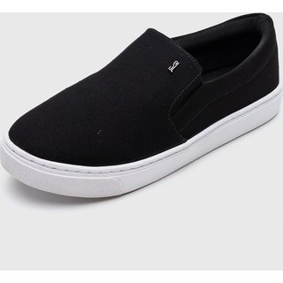 Slip On Santa Lolla Liso Preto