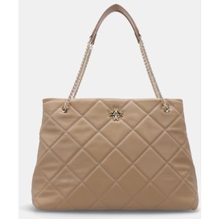 Bolsa Shopping Extra Grande Saara - 2000583 Luz Da Lua Bege