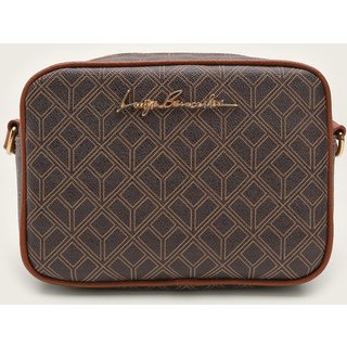 Bolsa Luiza Barcelos Monograma Marrom
