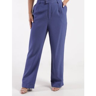 Calça Alfaitaria Reta Autentique Feminina AZUL