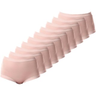 Kit com 10 Calcinhas Alta Bourbon Demillus 26406 Branco