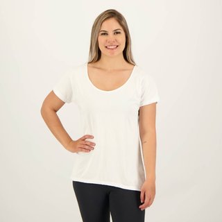 Camiseta Selene Dryfit Básica Feminina Branca