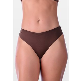 Calcinha Summer Soul Fio Dental Duplo Cintura Baixa Café