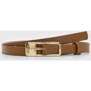 Cinto Feminino Arezzo Stracci Caramelo