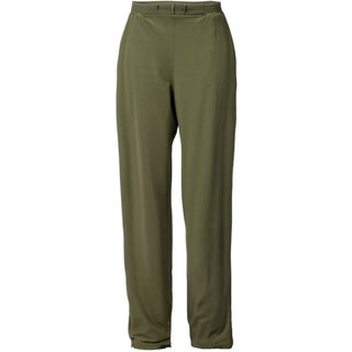 Calça Feminina Giraffe Malha Reta Bolsos Verde Militar