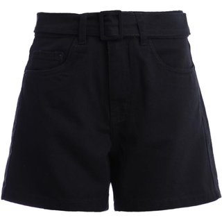 Bermuda Sarja Autentique Feminina PRETO