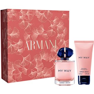 Conjunto My Way Armani Feminino - Perfume Eau De Parfum 90Ml + Gel De Banho 50Ml